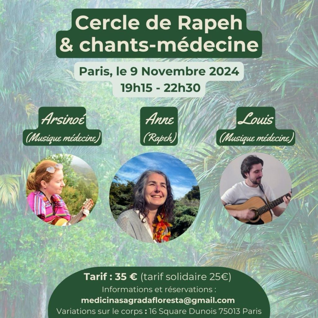 rapeh chants médecine Huni Kuin et autres