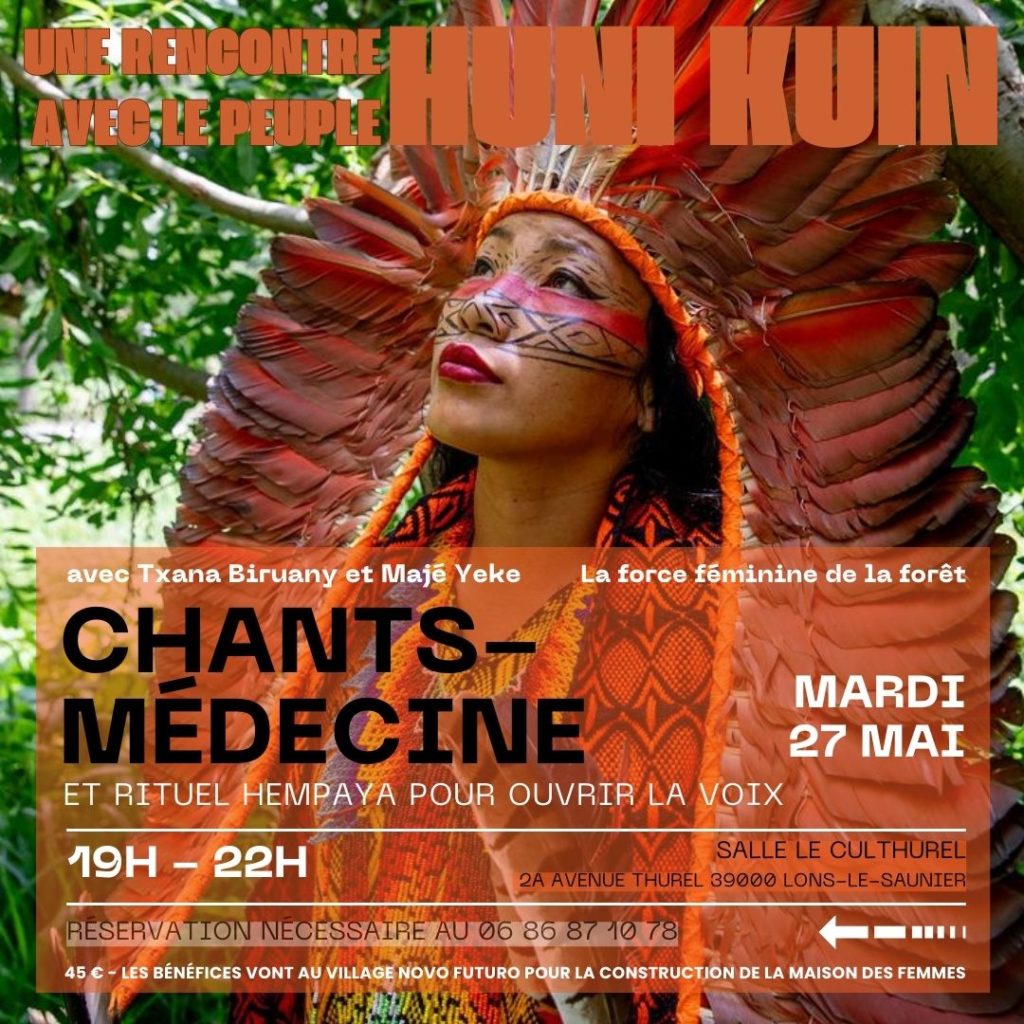 Baptème du Hempaya et ouverture de la voix. Chants médecine Chamanisme