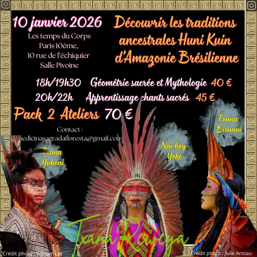 Géométrie sacrée et Mythologie , apprentissage de chants sacrés Chamanisme Ancestralité